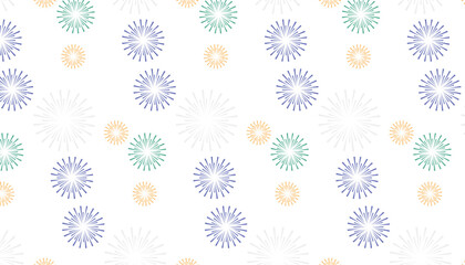 colorful fireworks pattern for celebration and festive backgrounds