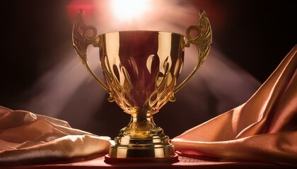 Trophies symbolize the culmination of effort.