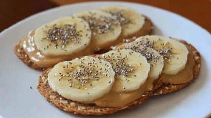 Healthy Banana Peanut Butter Snack Recipe