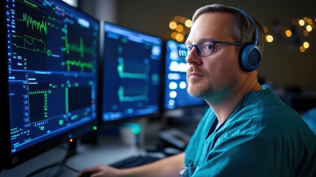 Medical Staff Monitoring Vaccine Safety Data