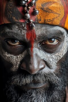 Ancient African mythological god Legba.