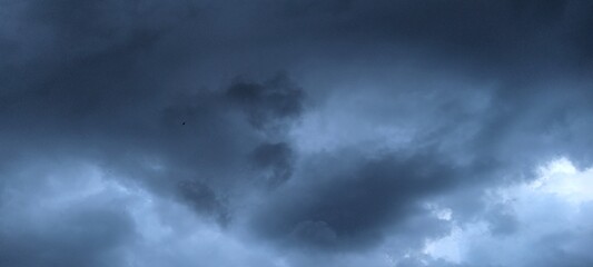 Obraz premium storm clouds timelapse