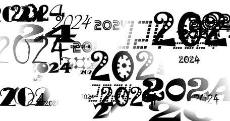 nowy rok, 2025, 2024 © Marek