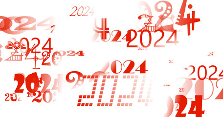 nowy rok, 2025, 2024 © Marek
