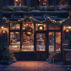 Fototapeta premium nice xmas theme for greeting cards 