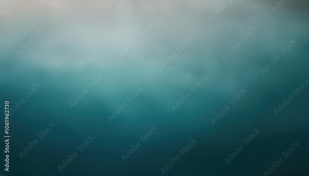 Poster dreamy aqua blue gradient blur. abstract depth and calm serenity, perfect for ocean inspired backgro
