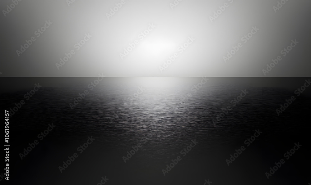 Poster black and white smooth gradient background or texture background