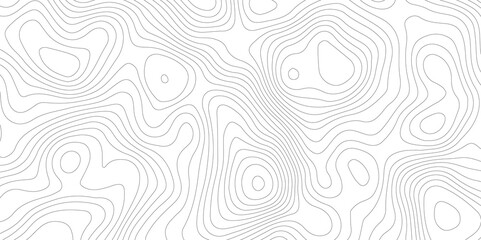 Fototapeta premium White wave paper curved reliefs abstract background. Abstract topographic contours map background. luxury topographic wavy pattern and geographic grid map design . Abstract lines background.