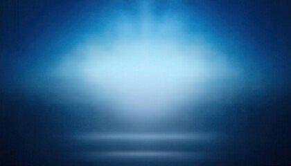 Fototapeta premium Abstract Gradient Background with Soft Blue and White Glow, Symbolizing Calmness, Serenity, and Minimalism. Perfect for Use in Technology, Meditation, Wellness, or Inspirational Content