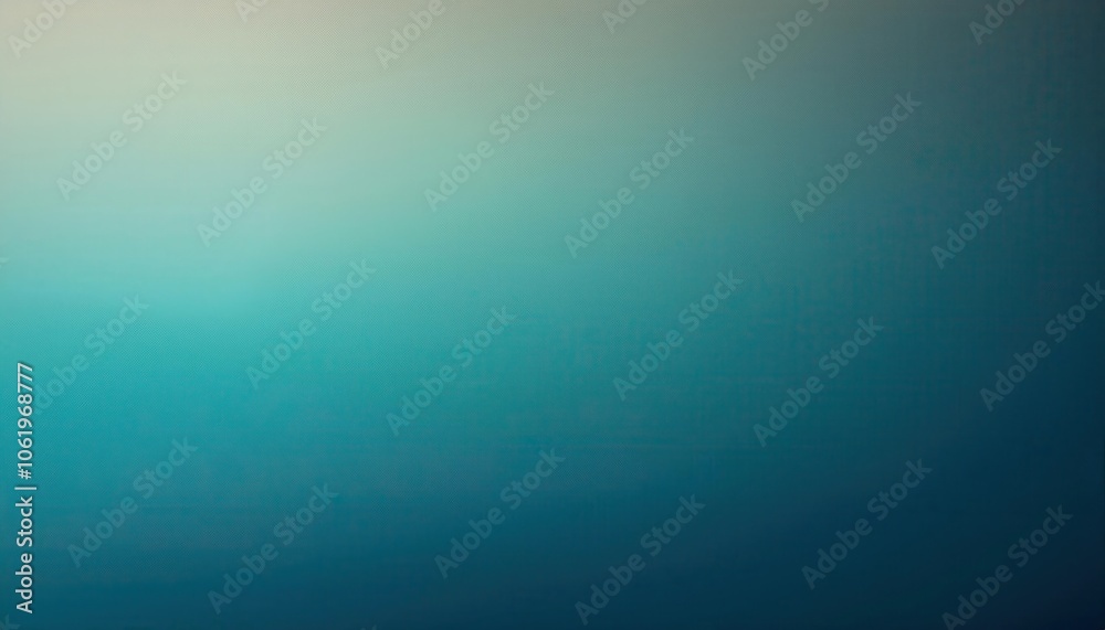 Leinwandbilder tranquil blue green gradient background with soft color transition, ideal for minimalist design, med