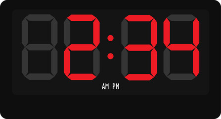 2 : 34 Digital watch