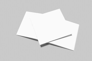 Square Brochure Blank