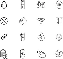 라인 아이콘 모음