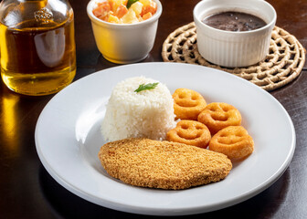 fried chicken nuggets
