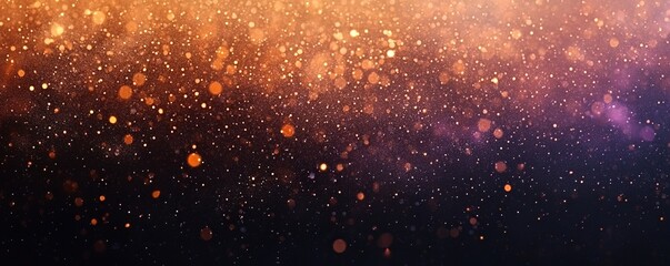 Fototapeta premium Grainy gradient banner background, orange beige brown noise texture poster header backdrop design, Generative AI