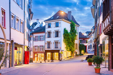 Obraz premium Basel, Switzerland in the Old Town