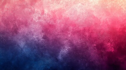 Fototapeta premium Abstract color gradient pattern, noise grainy texture effect, red pink blue purple poster banner header design, Generative AI