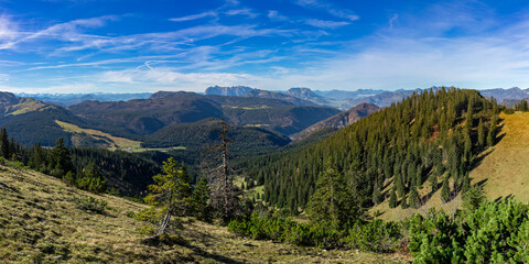 Die ber&uuml;hmte Winklmoos-Alm, Urlaub in den Bergen in Bayern: Wandergebiet in der N&auml;he von Reit im Winkl - Wanderung zum Gipfel D&uuml;rrnbachhorn 1776 H&ouml;henmeter