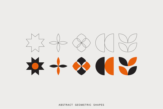  Abstract Geometric Elements Vector Pack