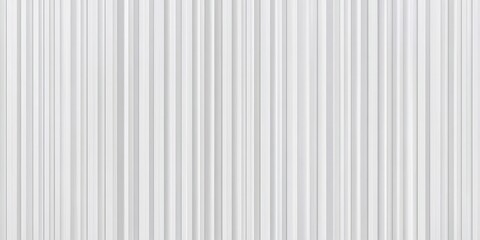 Obraz premium Minimalist White Vertical Stripes Background