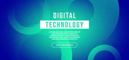 Obraz premium Abstract blue green gradient digital technology speed connect background, cyber information, communication, innovate future tech data, internet network connection, Ai big data, wall floor illustration