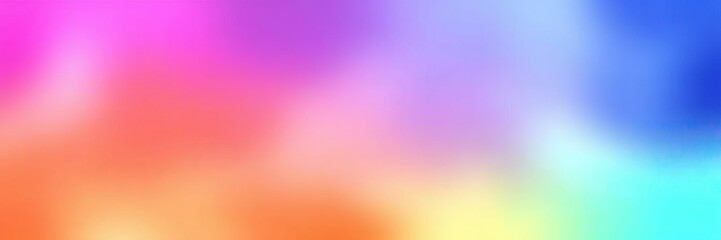 Vibrant abstract digital backdrop with smooth transition of bright colors, gradient, transition