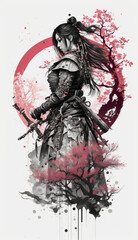 Japanies female samurai
