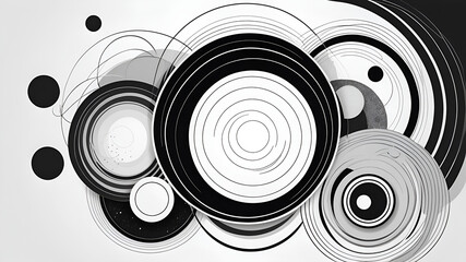 abstract background with circles