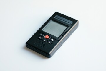 This is a sleek and modern digital measuring device. It is compact and user-friendly. Perfect for a variety of measurements and practical applications. Generative AI