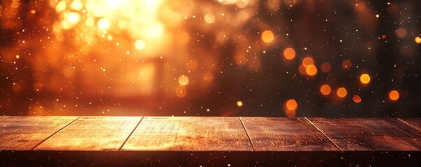 Professional desk calendar on a sleek table with a warm bokeh background, emphasizing productivity and business meetings