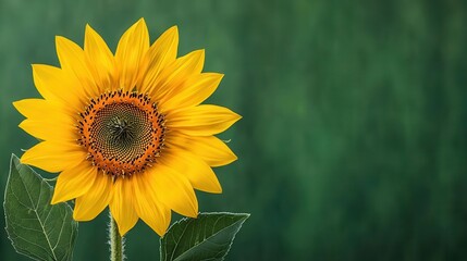 Obraz premium Sunflower petal edge, intense yellow, natural lighting, soft focus background, energy and brightness of flora