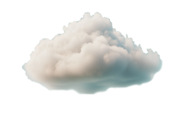 White clouds isolated on transparent background,Transparent clouds in PNG format,cloud,white natural cloud element,white soft fluffy cloud on neat white background,realistic cloud fog overlay isolated