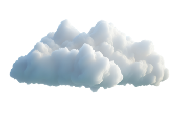 White clouds isolated on transparent background,Transparent clouds in PNG format,cloud,white natural cloud element,white soft fluffy cloud on neat white background,realistic cloud fog overlay isolated