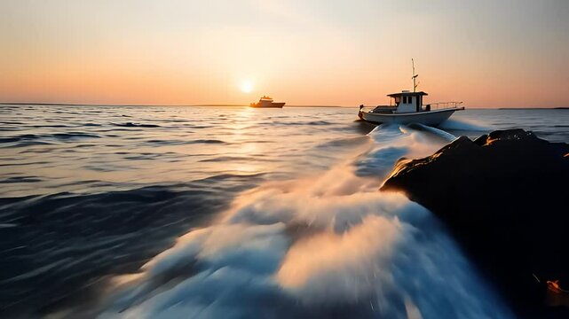 Strong Waves on the Rocks: Exploring the Power and Beauty of the Ocean