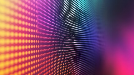 Obraz premium Vibrant abstract halftone dots background with 3D textures image