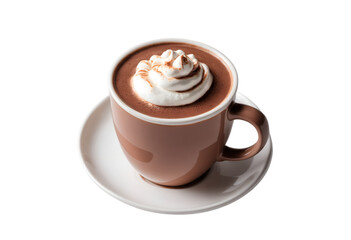 Hot chocolate with cream
