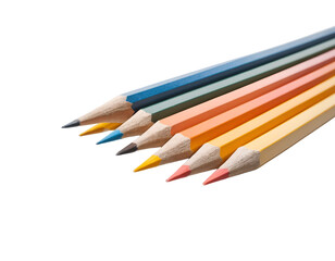 Long color pencils set