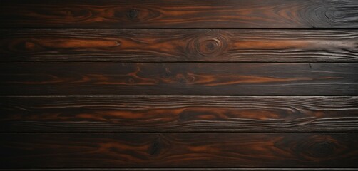 Rustic Dark Wood Grain Texture