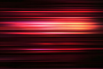 The effect of red light in fast motion on a black background. blurred abstract background with long exposure. neon light