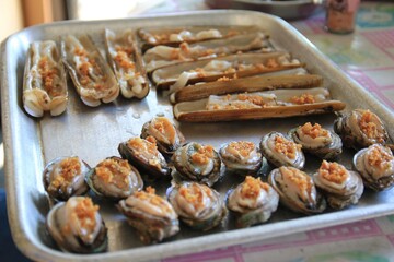 A Variety of Fresh Seafood Ready for Preparation