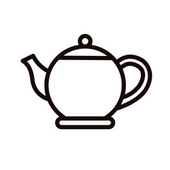 Tea kettle - vector icon