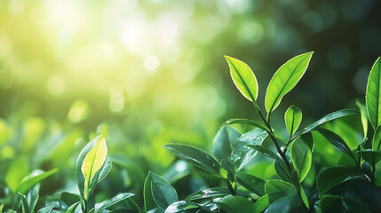 Obraz premium tea plantation in Ceylon