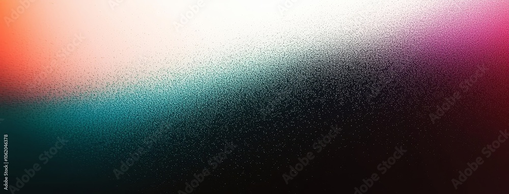 Poster Abstract noise texture banner poster header backdrop design with green blue white grainy gradient background