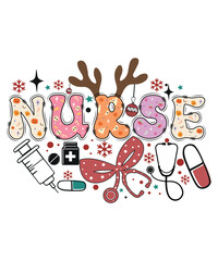 Merry christmas nurse squad best selling t shirt design