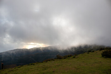 Mountains and clouds, Madeira, Portugal