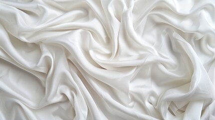 Obraz premium Background of white textile surface.