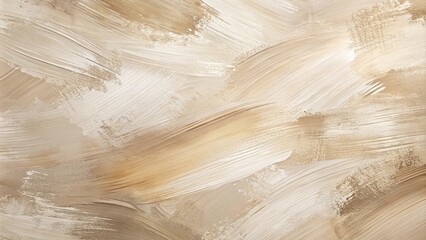 Background with matte paint strokes in beige, taupe and light brown colors