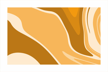 Fototapeta premium illustration of an background with orange, and brown color