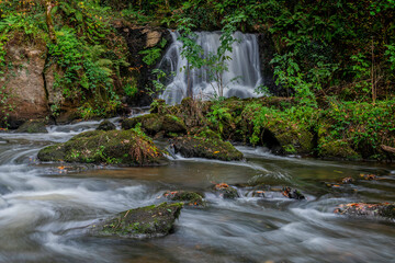 Waterfalls in Wexford county, Ireland