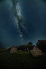 Milky Way at Athgreany Stone Circle, County Wicklow, Ireland